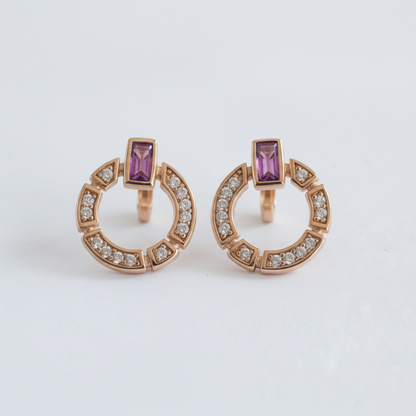 The Empress Jeweled Studs