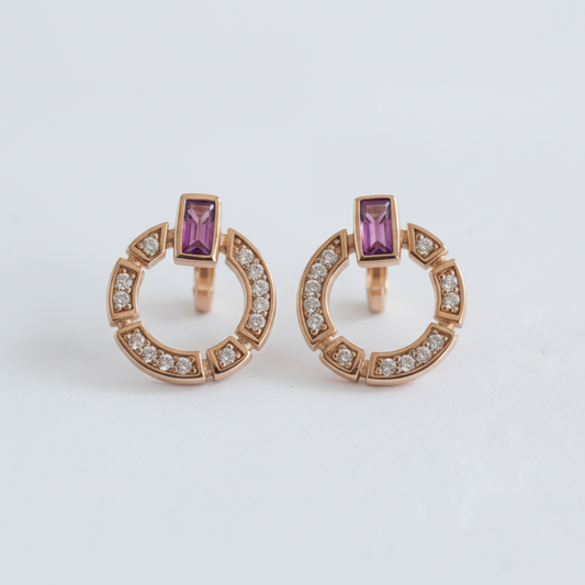 The Empress Jeweled Studs
