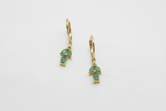 The Trio Drop Earrings